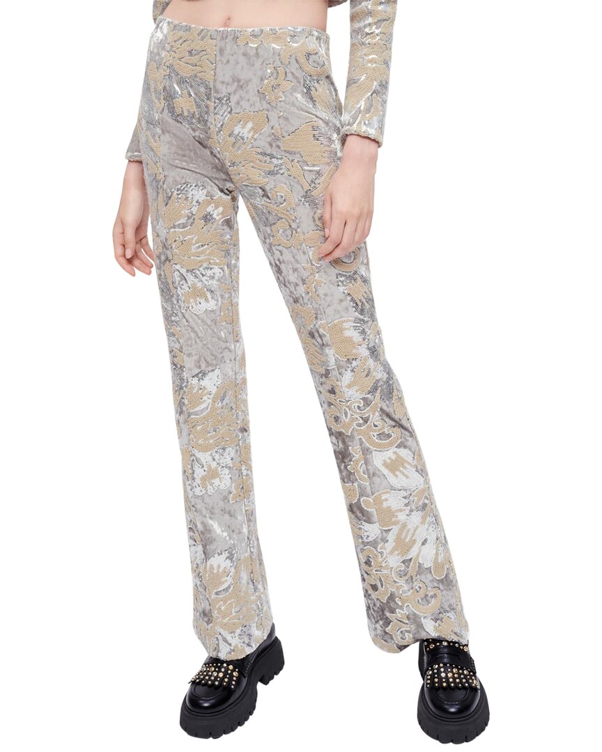 Maje Paneli Pant Silver 34