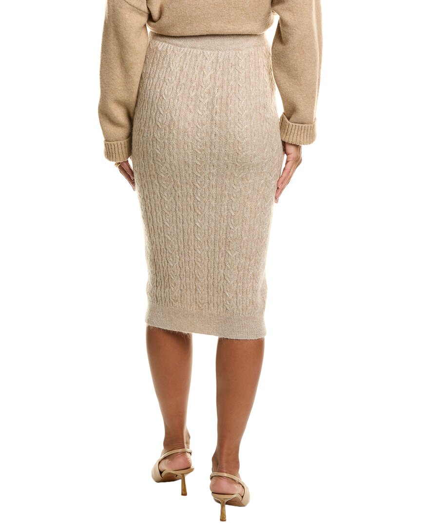 Brunello Cucinelli Mohair & Wool-Blend Skirt