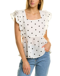 Olivia Rubin Elli Sleeveless Top 0 White