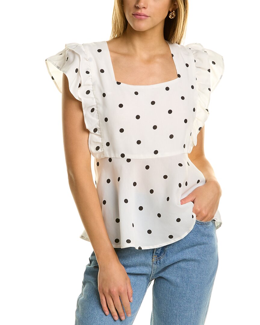 Olivia Rubin Elli Sleeveless Top 0 White