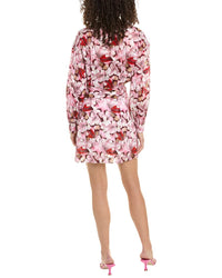 Iro Fil Coupe Silk-Blend Mini Dress