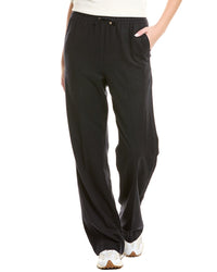 Moncler Wool & Cashmere-Blend Pant Black