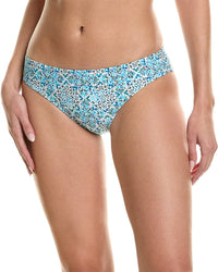 Helen Jon Classic Hipster Bikini Bottom Blue