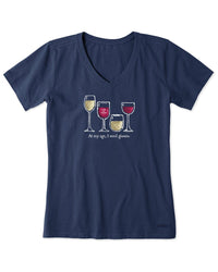 Life is Good® Life Is Good® Crusher Lite V-Neck T-Shirt