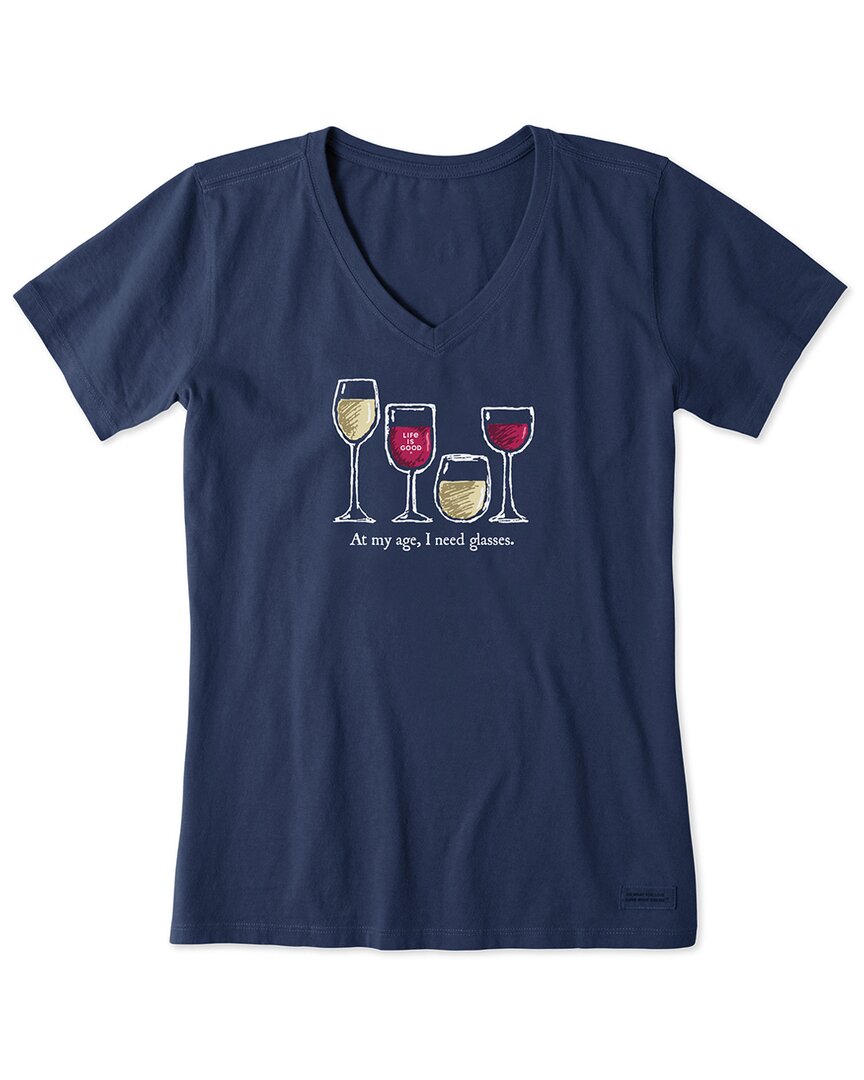 Life is Good® Life Is Good® Crusher Lite V-Neck T-Shirt