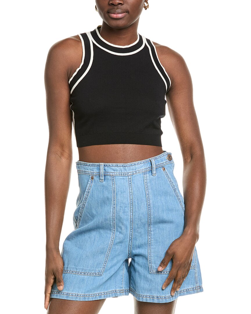 Max Mara Ruggero Sweater Tank Black