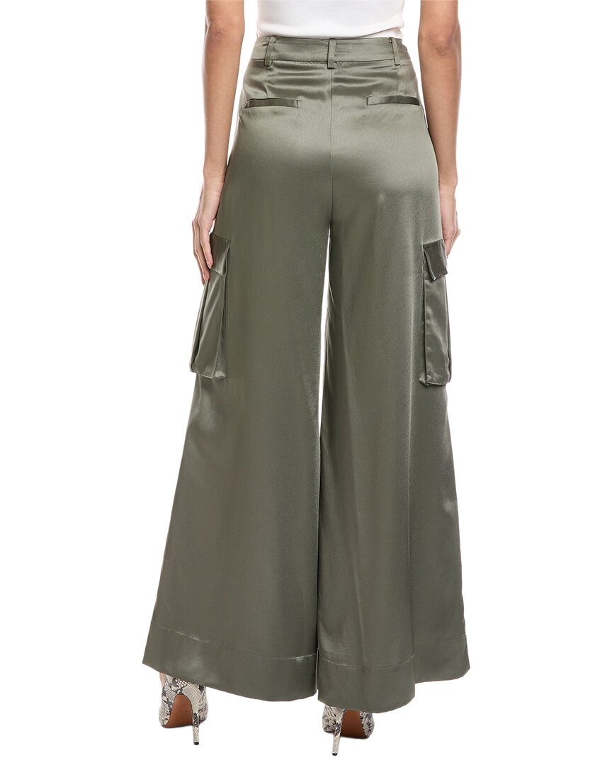 Toccin Maia Silky Satin Cargo Pant