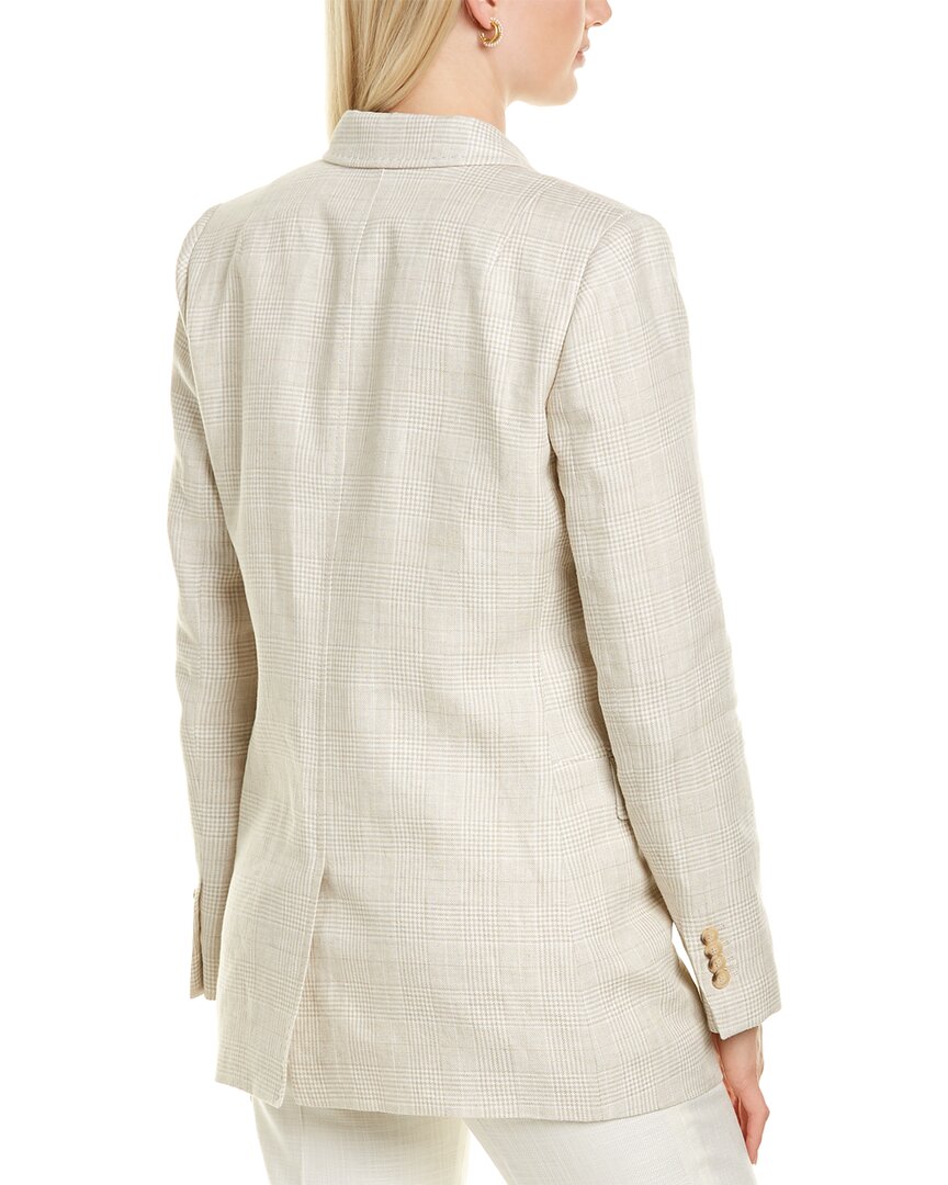 Lafayette 148 New York Slade Linen Jacket