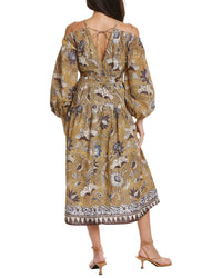 Ulla Johnson Tiered Midi Dress