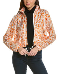 Moncler Rain Jacket 0 Orange