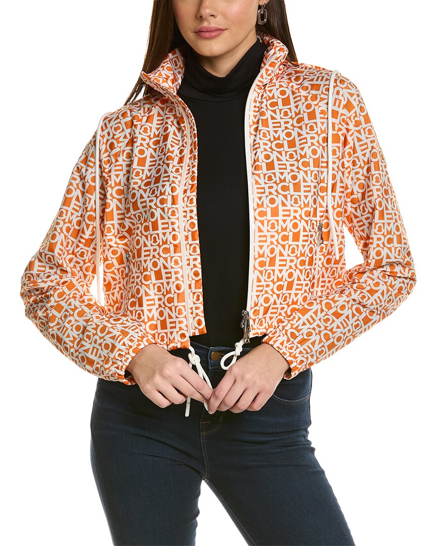 Moncler Rain Jacket 0 Orange