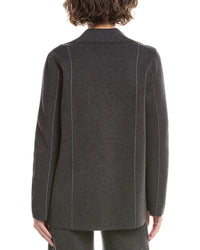 In2 By Incashmere Seamed Cashmere-Blend Blazer