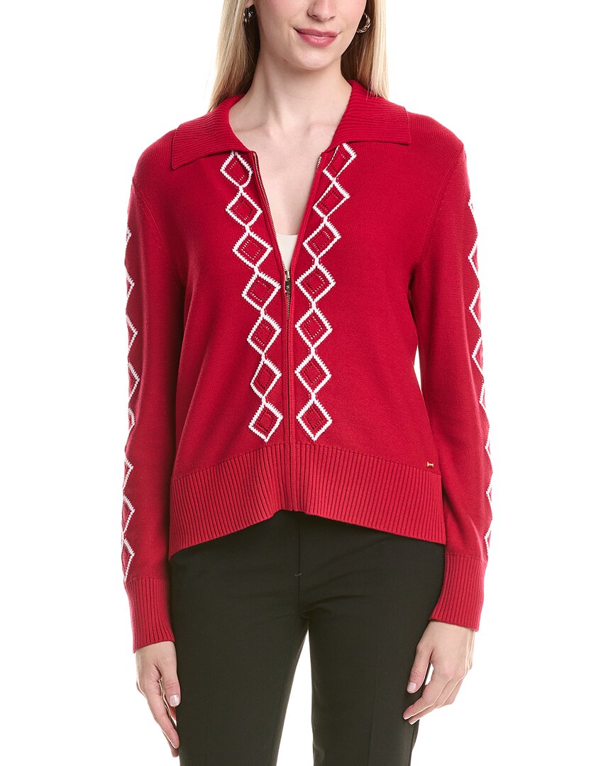 St. John Knit In Diamond Jacket