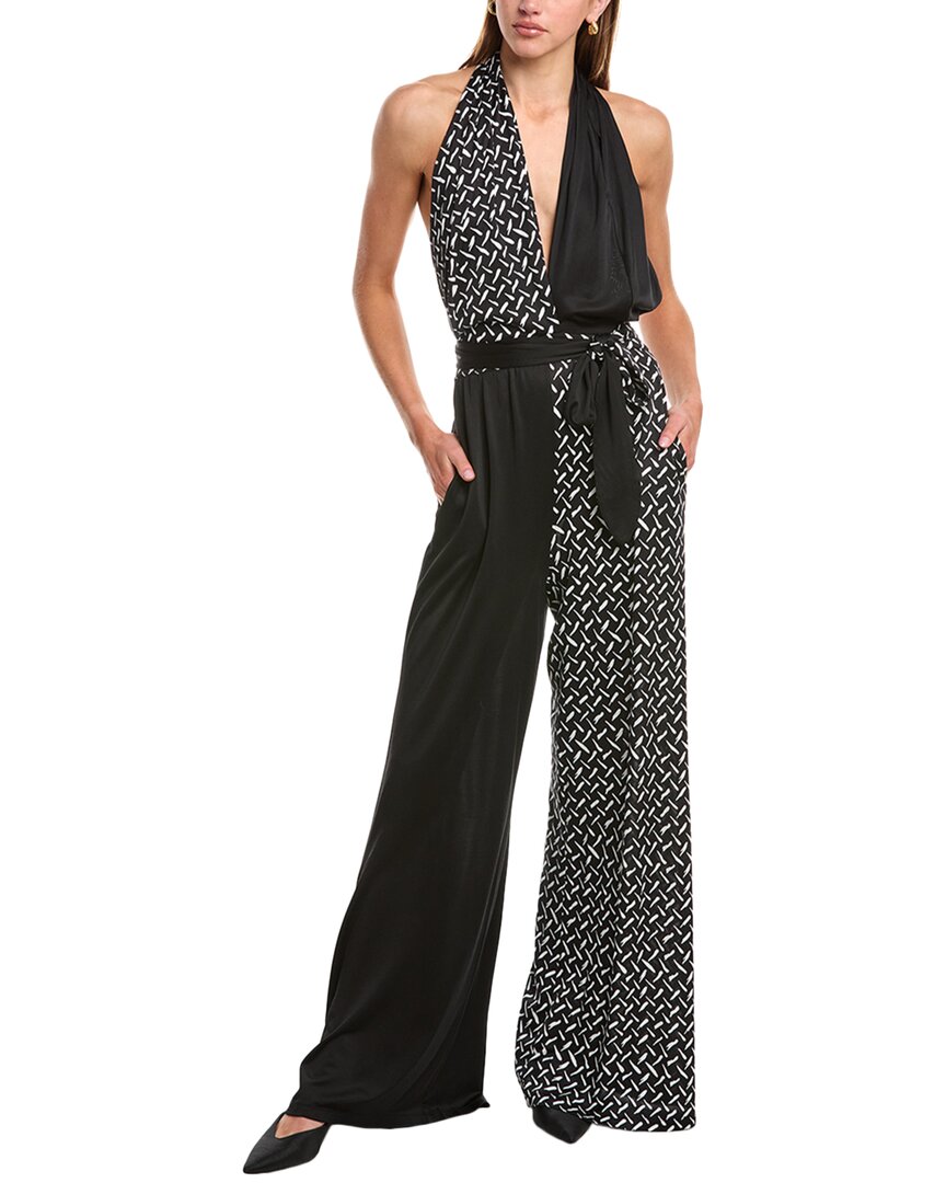 Diane Von Furstenberg Cort Jumpsuit Black