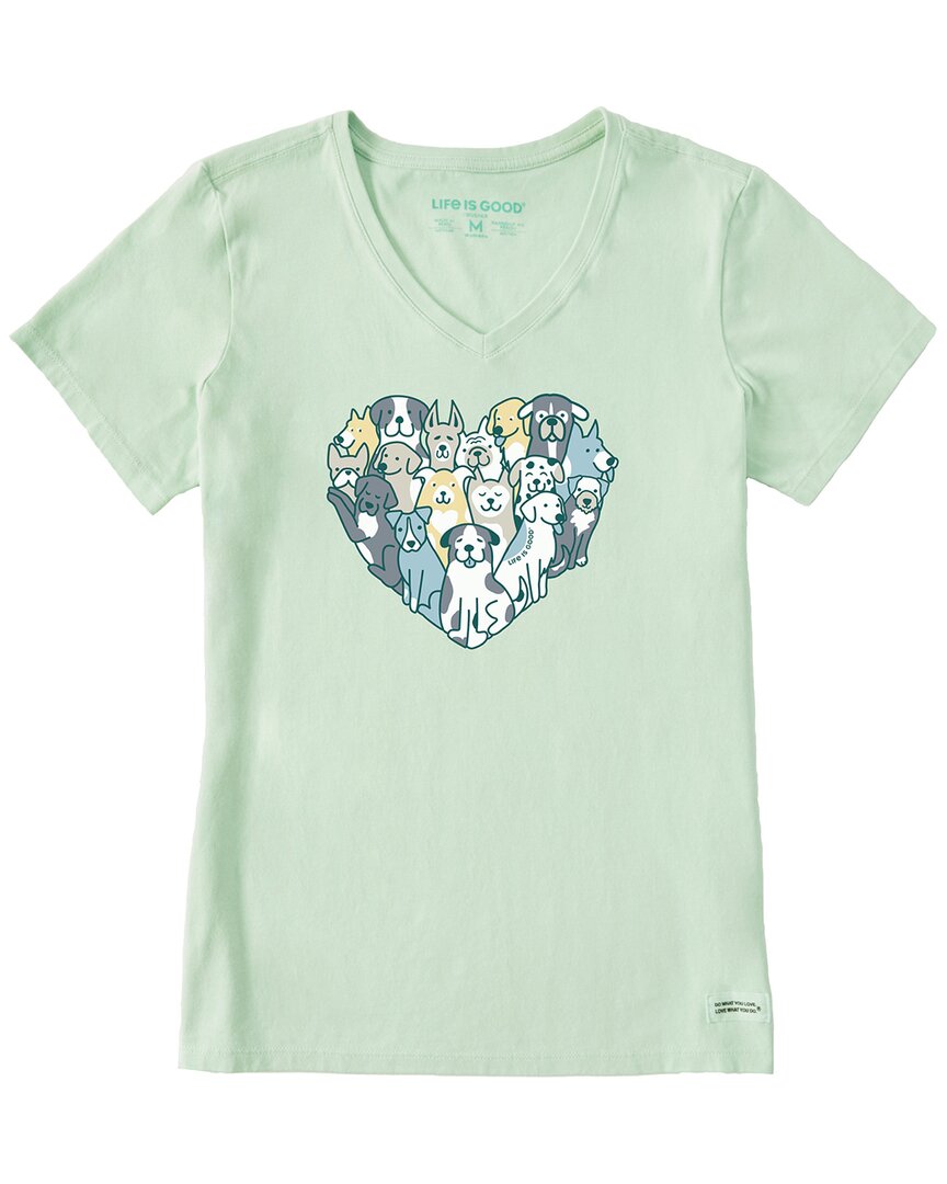 Life Is Good® Crusher V-Neck T-Shirt