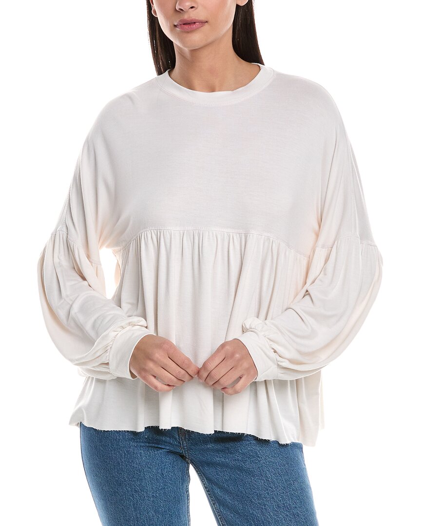 Hashttag Babydoll Top White Regular 4 (S)