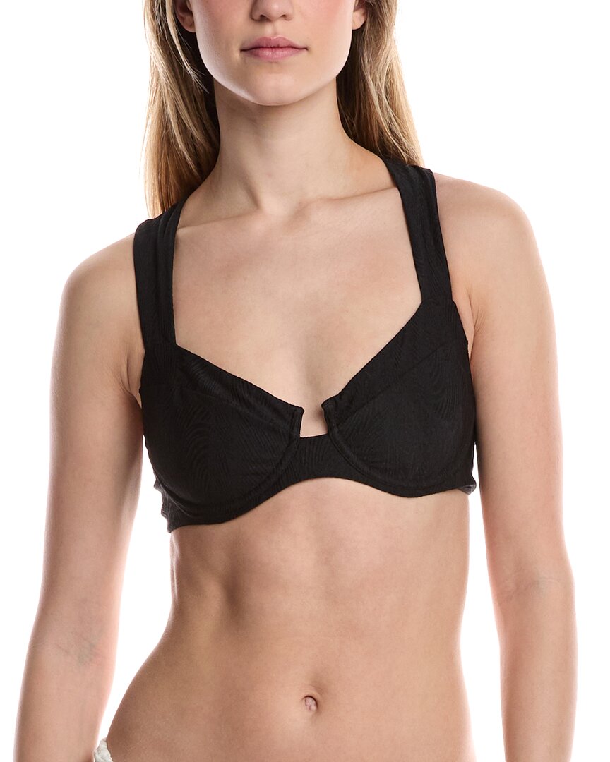 PQ Swim Pq Swim Womens  Cindy Underwire Top, M, Black