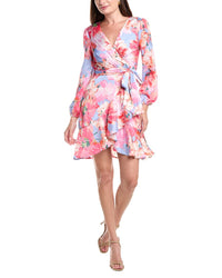 Tahari Asl Mini Dress Pink