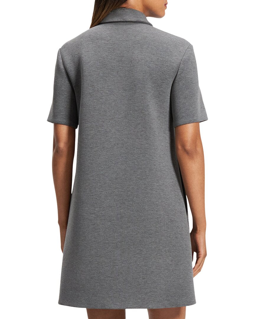Theory Scuba Half Zip Dress