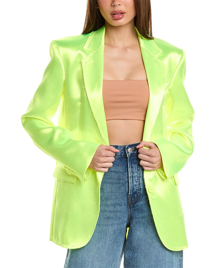 Sportmax Racer Jacket Yellow