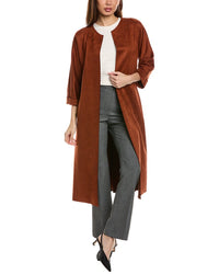 Joseph Ribkoff Open Front Coat Orange