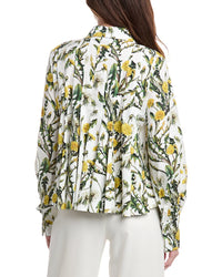 Oscar De La Renta Dandelions Poplin Shirt