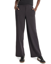 Nic + Zoe 31In Active Wide-Leg Pant Black Onyx