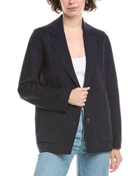 In2 By Incashmere Seamed Cashmere-Blend Blazer