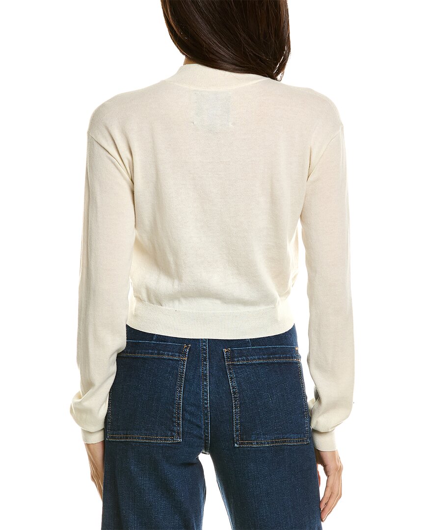 Canada Goose Logo Wool Cropped Sweater