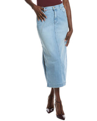 7 For All Mankind Midi Skirt