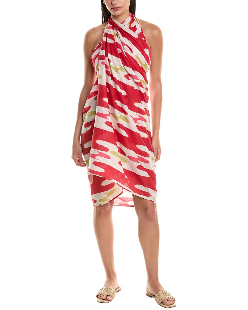 Natori Womens Lido Pareo, O/S, Red