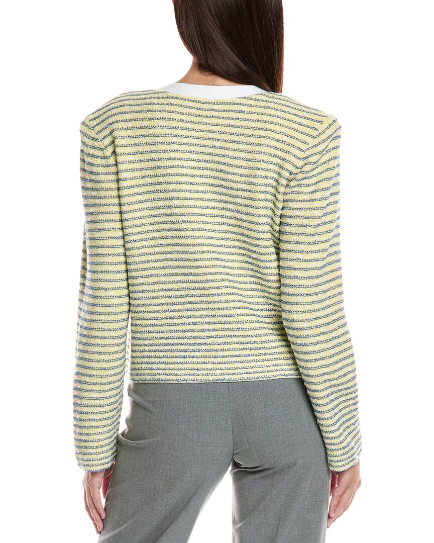 St. John Slub Tweed Knit Jacket