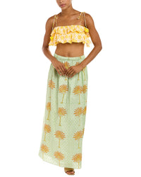 Ash & Eden 2Pc Sanya Top & Skirt Set Multi