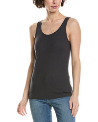 Michael Stars Mia Boyfriend Tank One Size Fits All Grey Multi