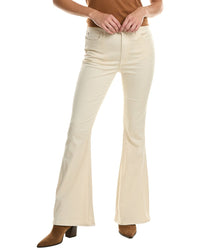 Hudson Jeans Heidi Sandy Fleur High-Rise Flare Jean Multi