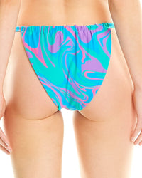 Weworewhat Adjustable Ruched Bikini Bottom