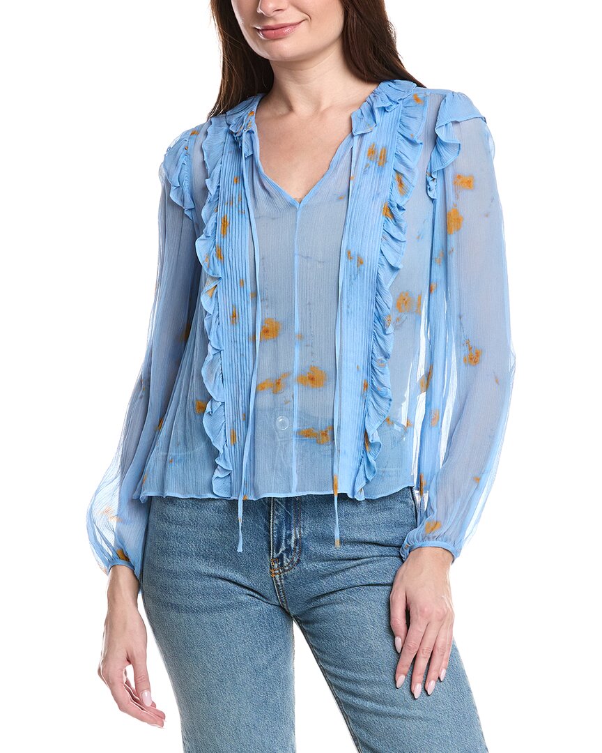 Jason Wu Ruffle Silk Blouse