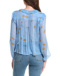 Jason Wu Ruffle Silk Blouse