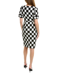 Oscar De La Renta Tweed Sheath Dress