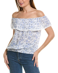 Beach To Bistro St. Tropez Blouse Blue Regular 0 (XS)