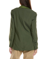 3.1 Phillip Lim Shawl Lapel Wool-Blend Blazer