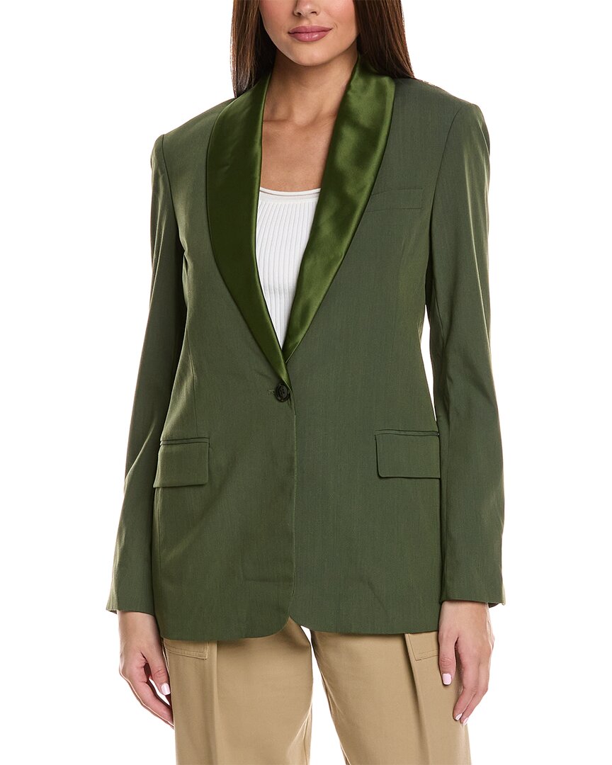 3.1 Phillip Lim Shawl Lapel Wool-Blend Blazer