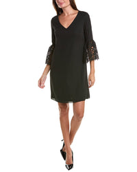 Joseph Ribkoff Joseph Ribkoff Lace Bell-Sleeve Shift Dress