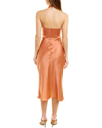 Nicholas Allia Silk Midi Dress