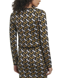 Derek Lam 10 Crosby Carrie Crop Tie Wool-Blend Cardigan