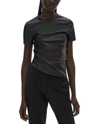 Helmut Lang Relaxed Fit Twist Top Regular 00 (XXS) Black