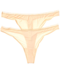 Lively 2Pk The No Show Thong
