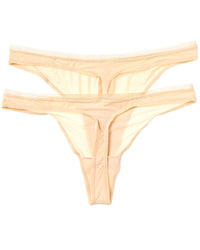 Lively 2Pk The No Show Thong