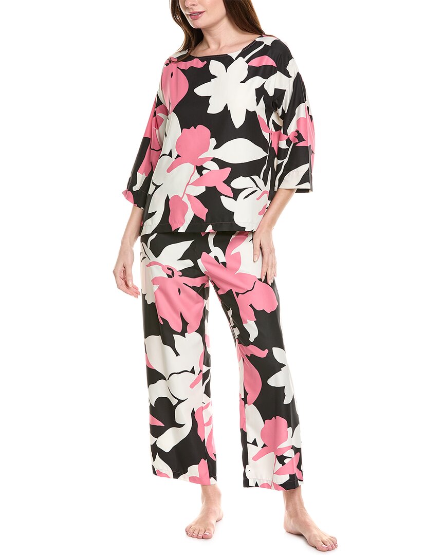 Natori 2Pc Niwashi Pajama Set Pink