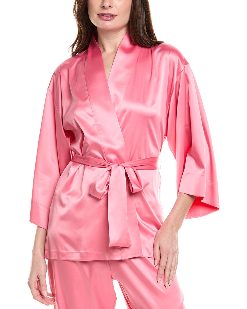 Natori Glamour Robe Pink